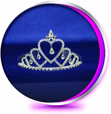 The Sweet Heart - Rhinestone Tiara - Pageant, Wedding, Prom, Homecoming, or Bridesmaid Crown