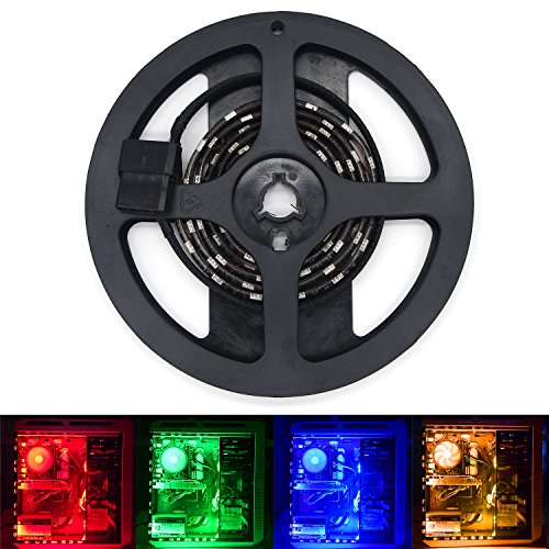 Staroad Computer Desktop Uv LED Lights Leds Tape 4-Pin IP65 Waterproof RGB 5050 SMD Strip Light