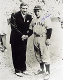 Yogi Berra New York Yankees -with Babe Ruth- 8x10 Autographed Photograph