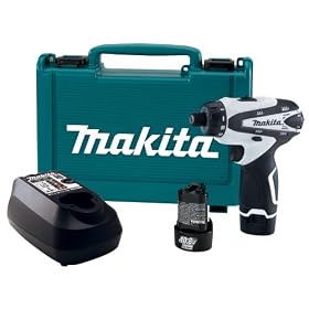 Click here to buy Makita DF030DW 10.8-Volt Compact Lithium-Ion Cordless Drill Driver Kit by Makita.