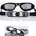 Girlang Swimming Goggles with FREE Protective Case, Nose Clip, Ear Plugs,clear swimming goggles Prescription No Leaking Anti Fog UV,for Adult Men Women Youth Kids Child (Black)