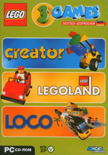 Lego 3 Games Pack (Creator Legoland Loco)