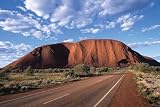 Posters: Australie Poster - Uluru, Ayers Rock (91 x 61 cm)