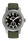 Bulova Men's 96A102 Canvas Strap Watch