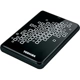 Toshiba 500 Gb Canvio Black with White Accents 3.0 USB External Hard Drive