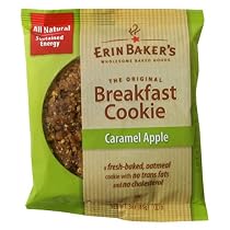 Erin Baker's Breakfast Cookie Caramel Apple, 3-Ounce Individually Wrapped Cookies (Pack of 12)