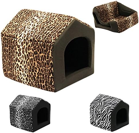 Best Friends by Sheri Convertible House Animal Print Pet Bed