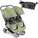 Baby Jogger 87174CONSOL City Mini Double - Green-Gray w Parent Console