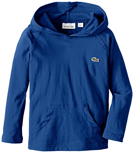 Lacoste Little Boys' Long Sleeve Jersey Hooded Tee Shirt Lacoste Little Boys' Long Sleeve Jersey Hooded Tee Shirt