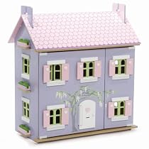 Le Toy Van Wooden Lavender Doll's House