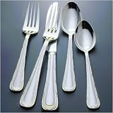 Waterford Flatware Russborough Matte #0760 67 Pc Set W/ Chest