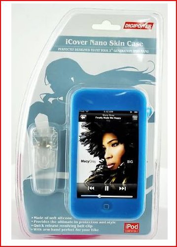 External hard drive:NEW Blue Arm Band Silicone Skin Cover for iPhone 3GS