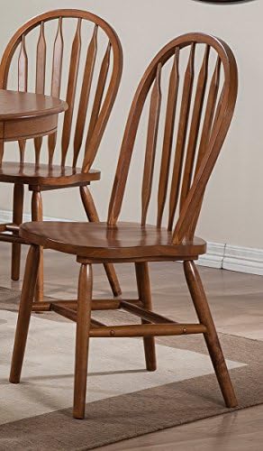 Arrow Back Windsor Side Chair Set of 2