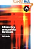 Introductory Econometrics for Finance