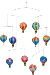 Collector's Series - Tin Hot-Air Balloon Mobile