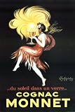 CAPPIELLO COGNAC MONNET ART POSTER 24 X 36 ST2854