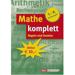 Mathe komplett Regeln und Gesetze; 5. - 8. Schuljahr. Klett-LernTraining