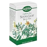 Alvita  Bulk Tea, Senna Leaf, Caffeine Free, 2.5 Ounce (Pack of 6)