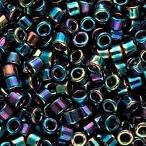 Miyuki Delica Seed Beads 11/0 DB005 Medium Blue Iris 8 Grams