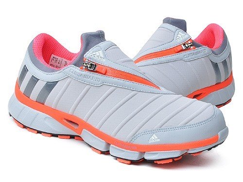 Adidas CW Climawarm Ride Sneaker Laufschuhe grau/infrared, Größe:49