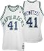 Dirk Nowitzki Mitchell & Ness Authentic 1998-1999 Home Dallas Mavericks Jersey - 56
