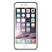 iPhone 6 6s Case, Akiko [Slim Cushion] iPhone 6 6s (4.7) Shock-Absorbing Bumper Case with Clear Back Panel Protective Cover- Retail Packaging - Clear / Black