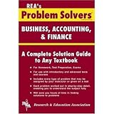 Buy : Business, Accounting & Finance Problem Solver (Problem Solvers)