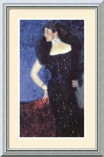 Portrait of Rose von Rosthorn-Friedmann Framed Art Print by Gustav Klimt, 15.74 in. x 23.74 in.