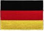 Germany Flag Embroidered Patch German Iron-On National Emblem