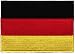 Germany Flag Embroidered Patch German Iron-On National Emblem