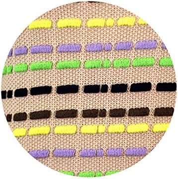 Endless Rose Women's Multicolored Knit Blouse, Beige, Small