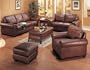 Hudson Bay Leather Sofa