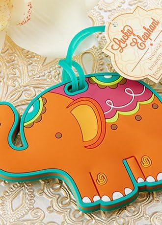 Lucky Elephant Luggage Tag