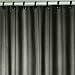 Fabric Shower Curtain Liner - Black