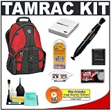 Tamrac 5547 Adventure 7 Photo Backpack (Red/Black) + Accessory Kit for Canon Rebel XSi, XS, XTi, 40D, Nikon D40, D60, D80, D200, D300, D700, Olympus Evolt E-410, E-420, E-510, E-520, and Sony Alpha A200, A300, A350, A700 Digital SLR
