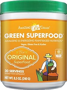 Amazing Grass Green SuperFood Original, 30 Servings, 8.5 Ounces