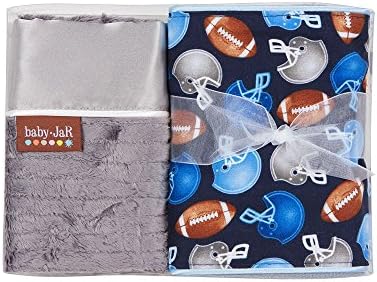 Baby Jar Burp 'N Snuggle Blanket Set, Sports Fan
