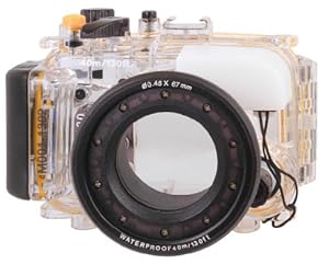 Polaroid Dive Rated Waterproof Underwater Housing Case For The Sony Cybershot DSC-RX100 Digital Camera