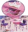 Levels of Discovery Princess Child's Table and Two Chair Set