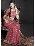 Ethnic Red Saree