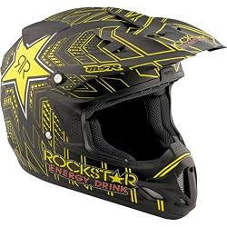 MSR Racing Velocity Rockstar Men's MotoX Motorcycle Helmet - Matte