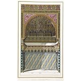 The Alhambra Palais, Divan, Patio de la Alberca, sections and details of The Alhambra, Granada, by Jules Goury and Owen Jones (Print On Demand)