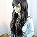 Fashion Stylish Long Full Curly Wavy Party Lady Girl Natural Black Hair Wig