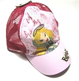 Kids Childrens Bratz Baseball Cap with mesh (Baby Pink)