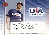 2005 Upper Deck USA TROY TULOWITZKI Rookie Auto #/595 Autograph