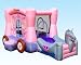 Bounceland Princess Carriage Inflatable Bounce House Bouncer