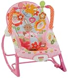 Fisher-Price Infant-to-Toddler Rocker Pink Bunnies