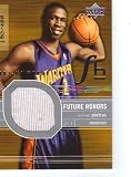 2003-04 Upper Deck Honor Roll #114 Mickael Pietrus - Golden State Warriors (Rookie Card - Piece of Authentic Game-Worn Jersey - Serial #d to 499) (Basketball Cards)