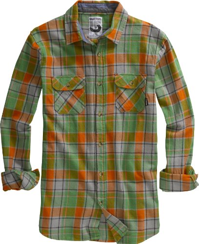 Burton Herren Hemd BRIGHTON LONGSLEEVE FLANNEL, KELLY, XL, 257619