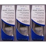 OPI Matte Nail Envy Nail Strengthener 15ml/.5oz Ea -Lot of 3